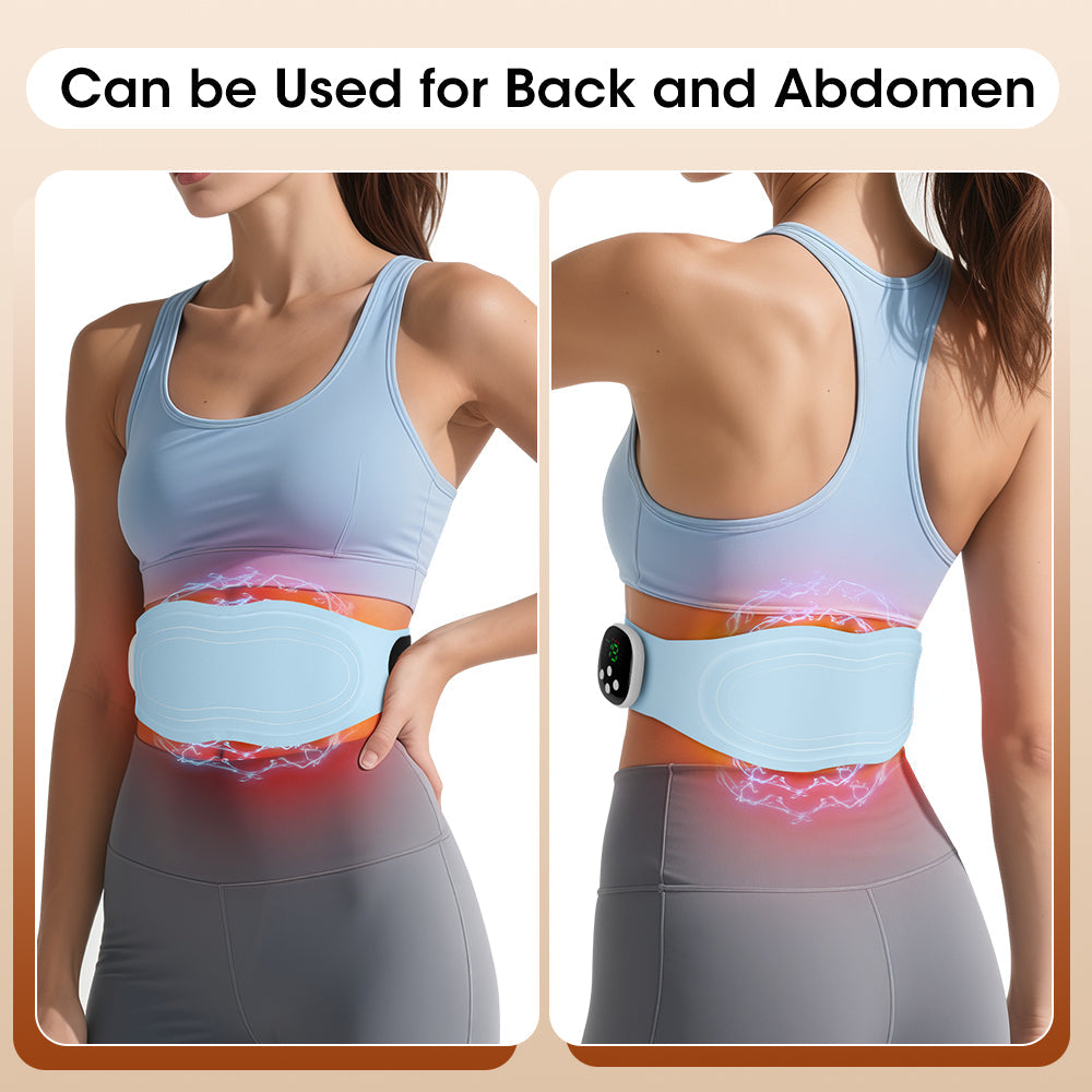 Waist Abdominal Muscle Stimulator Belt Fitness Training Slimming Device