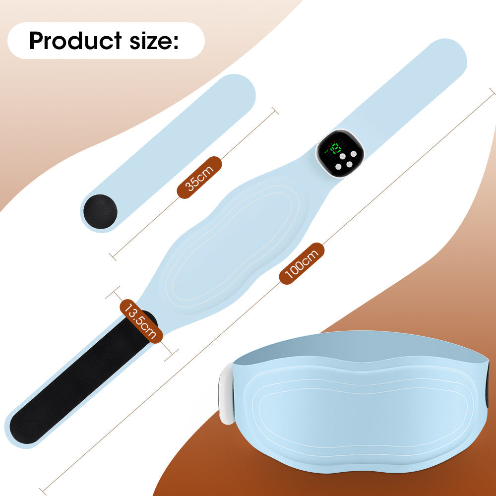 Waist Abdominal Muscle Stimulator Belt Fitness Training Slimming Device