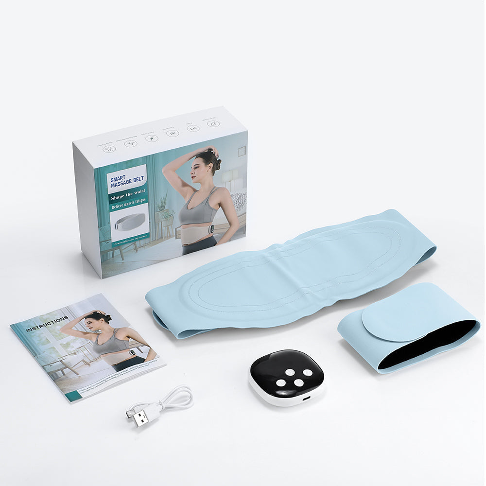 Waist Abdominal Muscle Stimulator Belt Fitness Training Slimming Device