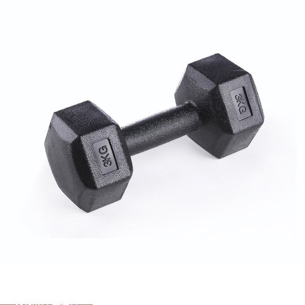 Rubber Coated Dumbbells Home Strength Training Arm Muscle Fitness Equipment