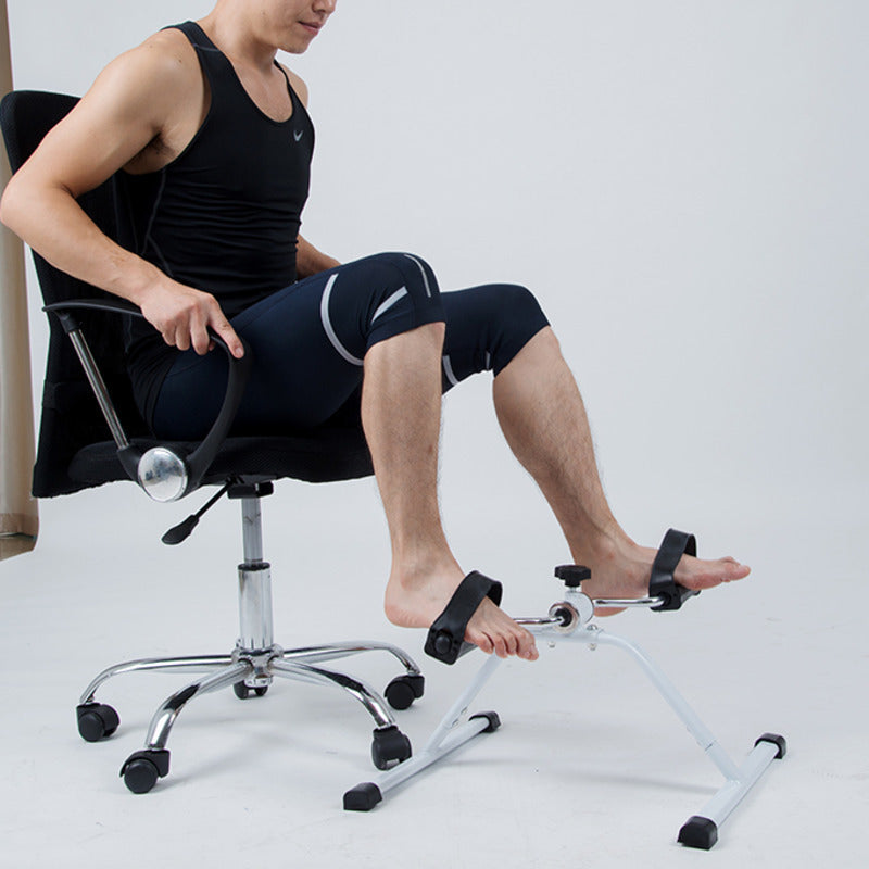 Portable Mini Pedal Exerciser Foldable Indoor Leg Fitness Exercise Machine