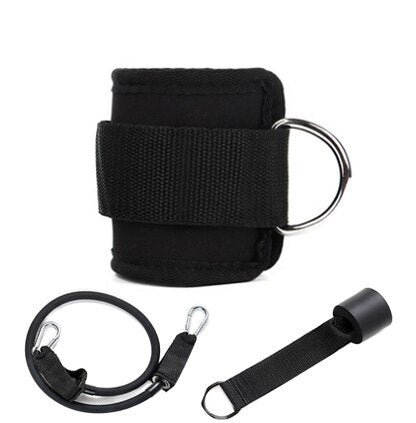 Resistance Bands Ankle Straps Cable Booty Leg Workout Fitness Equipment Set