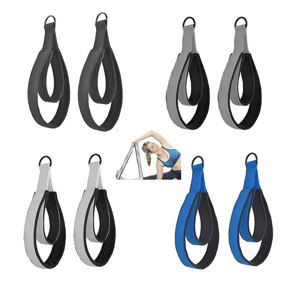 Double Ring Yoga Pilates Ankle Wrist Shoulder Strap Fitness Accessories