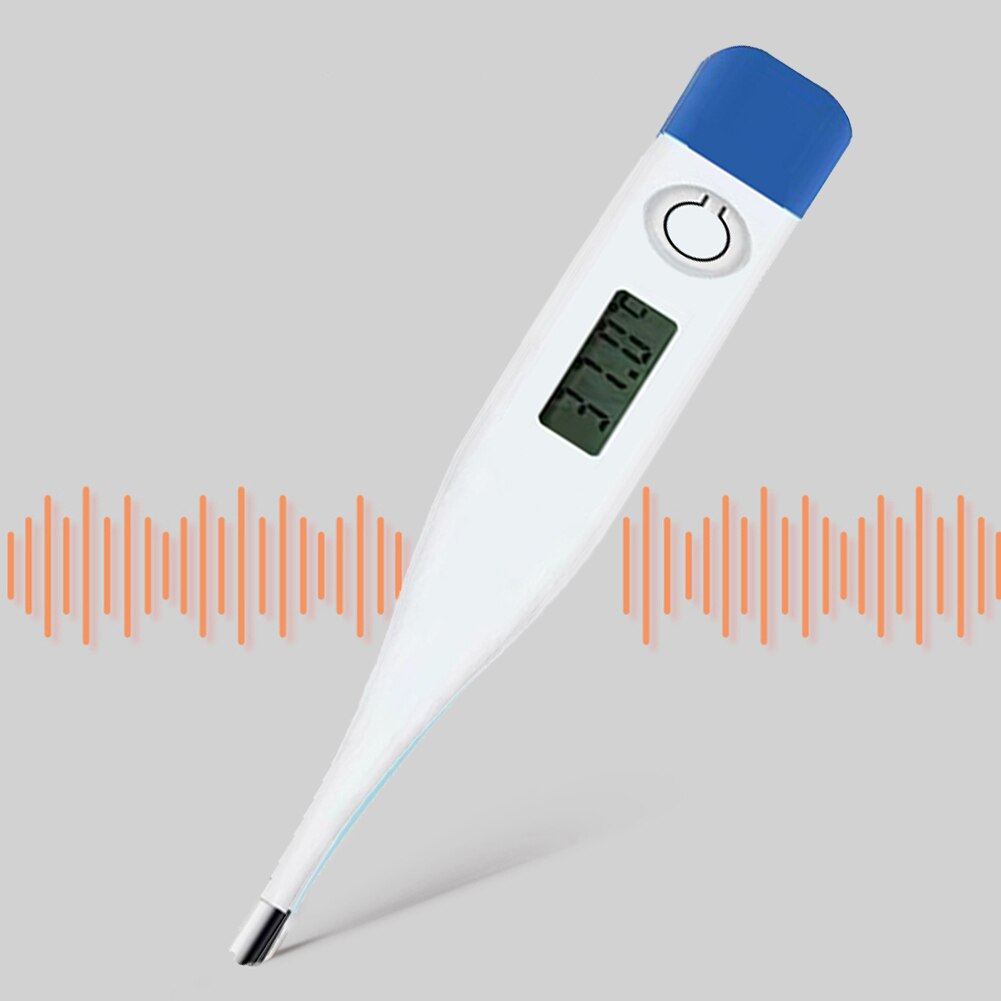 Digital LCD Thermometer Oral Underarm Baby Adult Body Temperature Monitor
