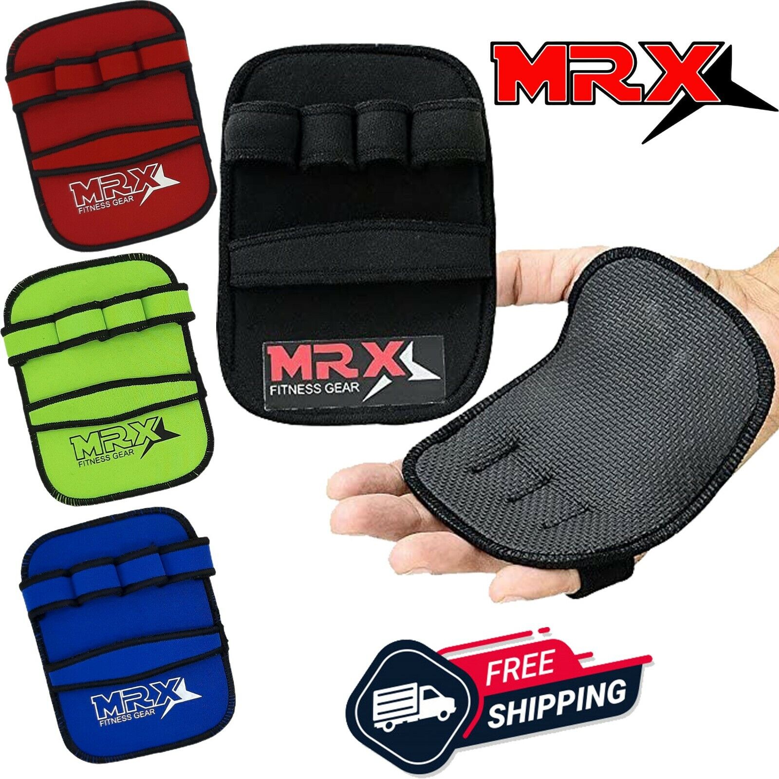 Weightlifting Gloves Grip Pads Hand Support Gym Training Gloves
