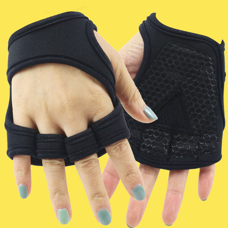 Custom Logo Non-Slip Weight Lifting Gloves Men Women Gym Fitness