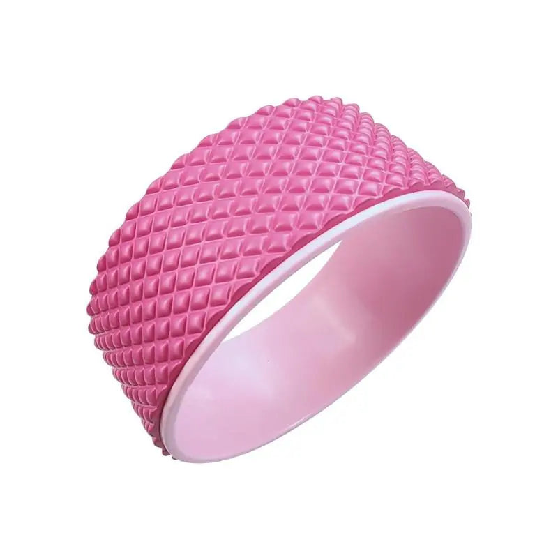 3D Massage Yoga Wheel Back Stretching Spine Relief Fitness Tool