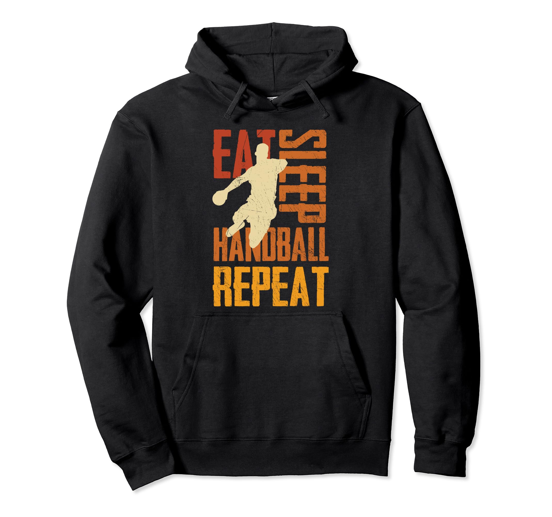 Handball Shoes Eat Sleep Handball Hoodie - Novelty Apparel Men Women