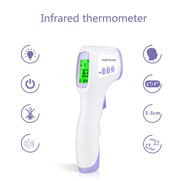 Non-Contact High Precision Infrared Forehead Temperature Thermometer Meter
