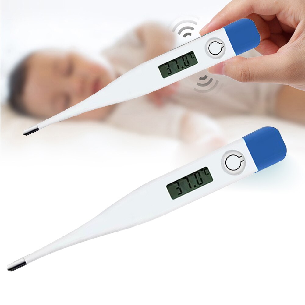 Digital LCD Thermometer Oral Underarm Baby Adult Body Temperature Monitor