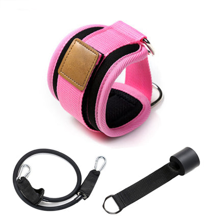 Resistance Bands Ankle Straps Cable Booty Leg Workout Fitness Equipment Set