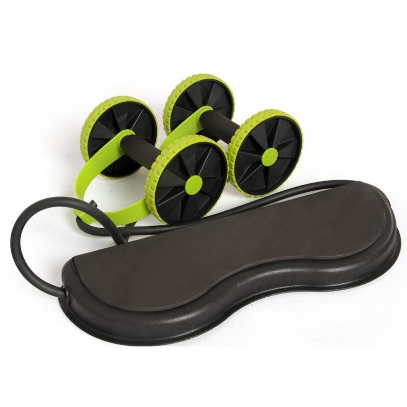 Ab Roller Wheel Core Trainer Abdominal Exercise Fitness Equipment Gym