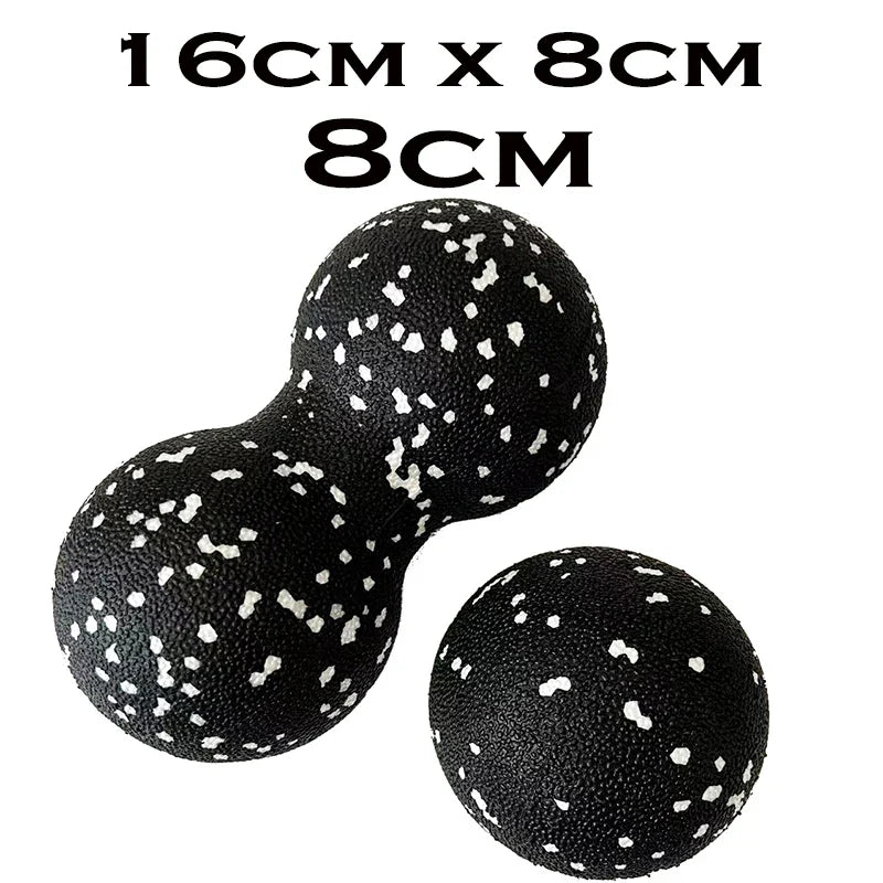 Massage Ball Set | Peanut Fascia Ball for Trigger Point Therapy and Muscle Relief