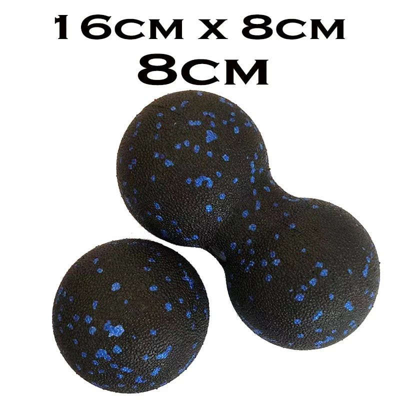 Massage Ball Set | Peanut Fascia Ball for Trigger Point Therapy and Muscle Relief