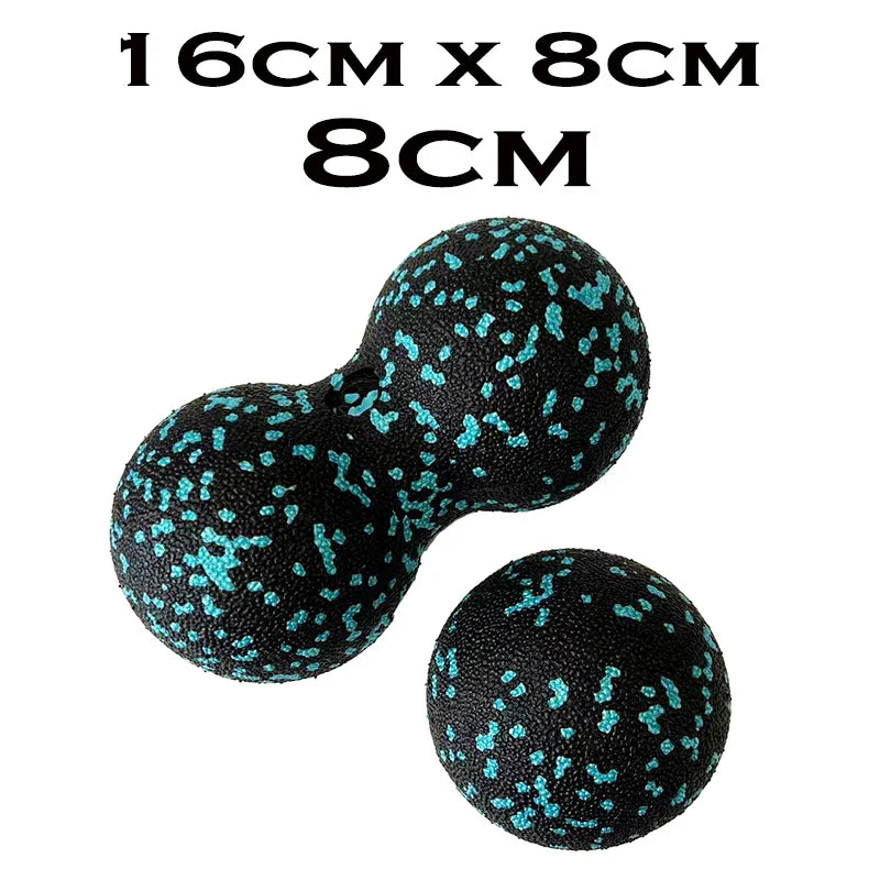 Massage Ball Set | Peanut Fascia Ball for Trigger Point Therapy and Muscle Relief