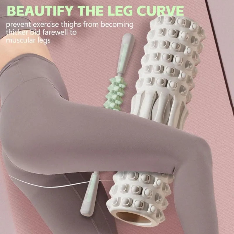 Foam Roller Muscle Recovery Massage Stretch Fitness Exercise Tool