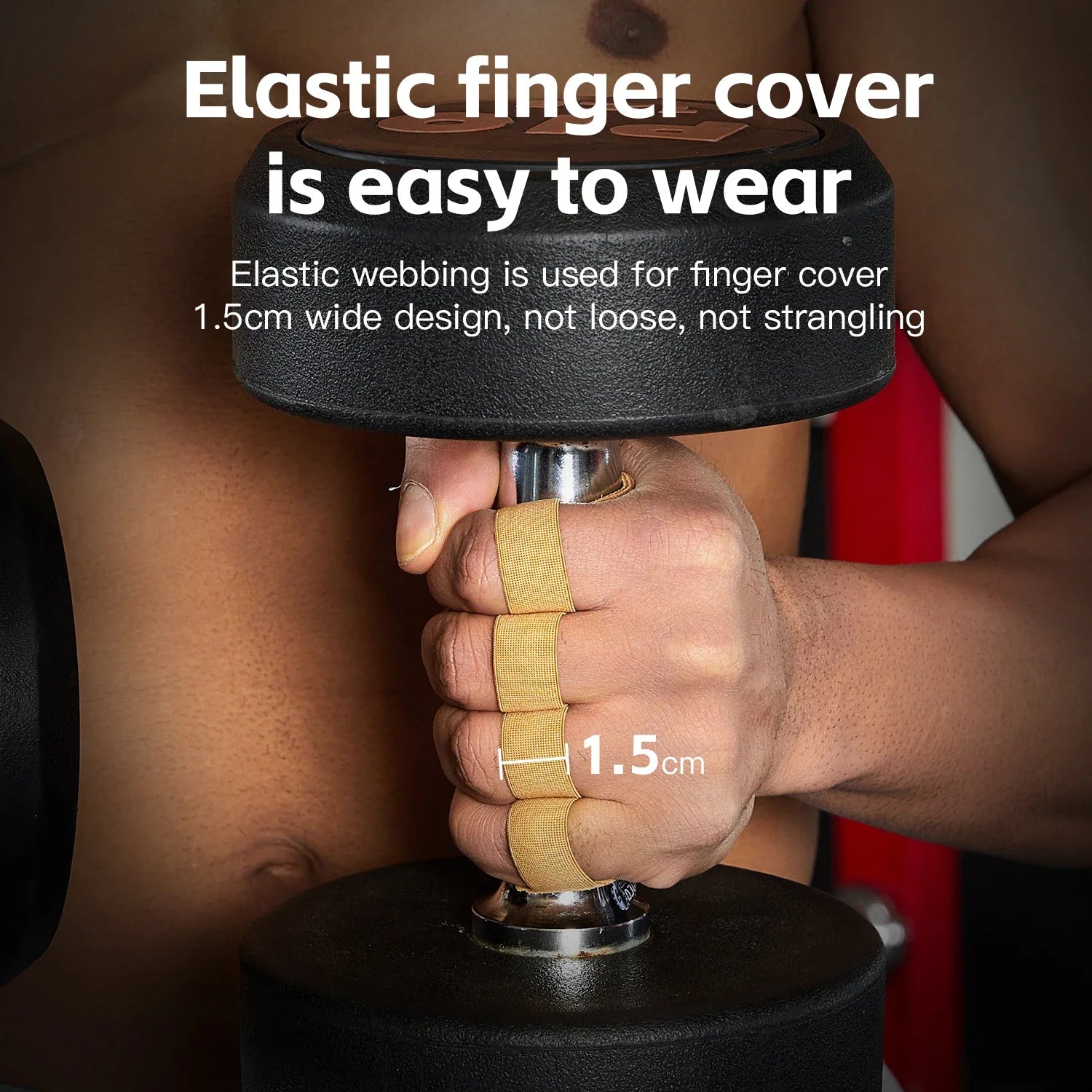 Leather Weight Lifting Gloves Palm Protection Gym Training Workout Grip