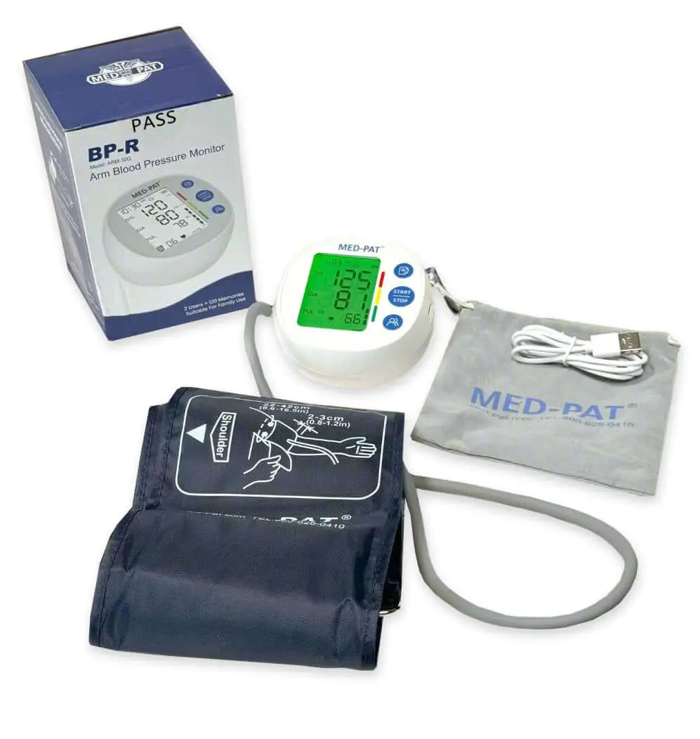 Digital Round Blood Pressure Monitor FDA Cleared Device