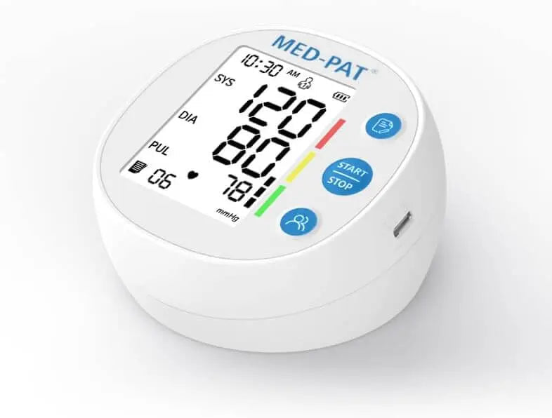 Digital Round Blood Pressure Monitor FDA Cleared Device