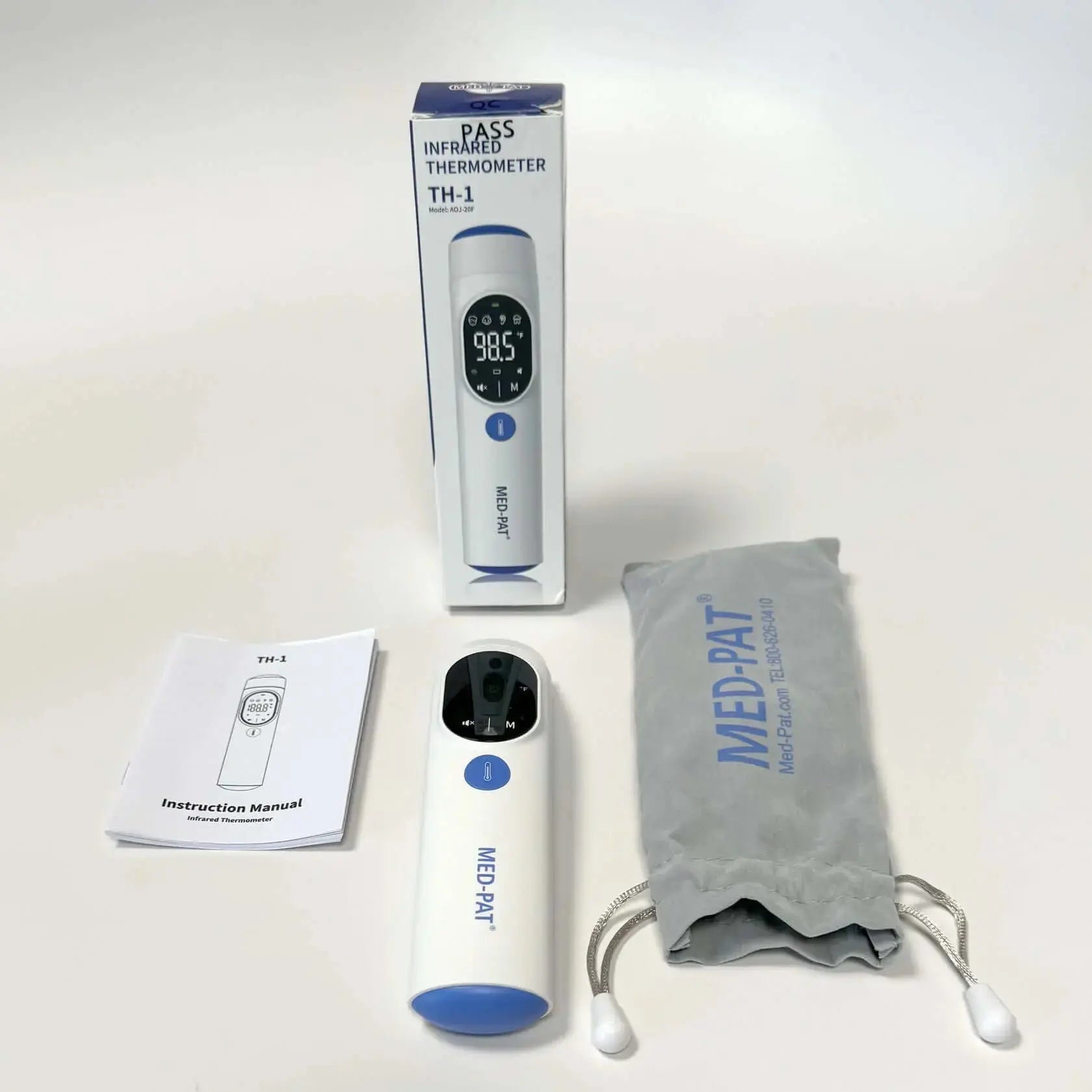 4-in-1 Digital Ear Forehead Infrared Thermometer FDA Cleared