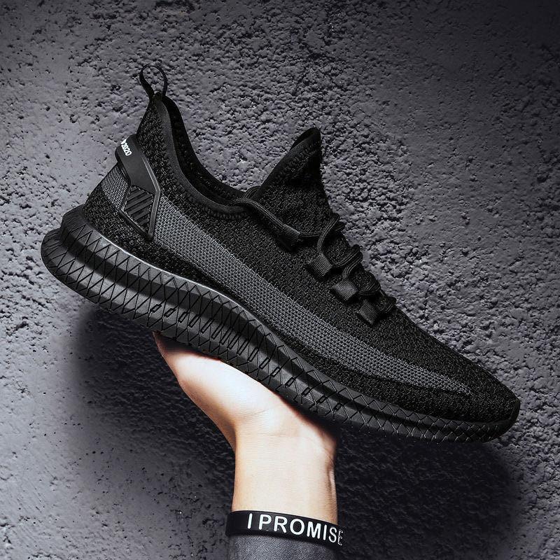 Men's Lightweight Breathable Running Shoes Slip-On Athletic Walking Sneakers Summer