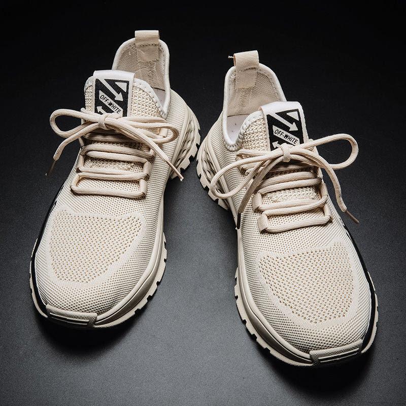 Men's Lightweight Breathable Running Shoes Slip-On Athletic Walking Sneakers Summer