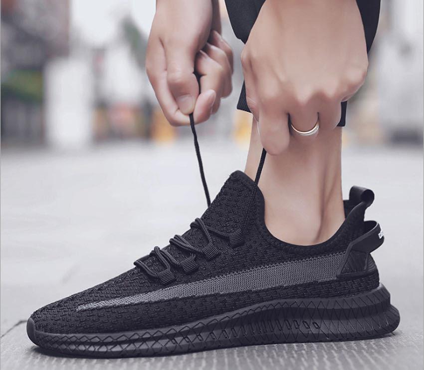 Men's Lightweight Breathable Running Shoes Slip-On Athletic Walking Sneakers Summer