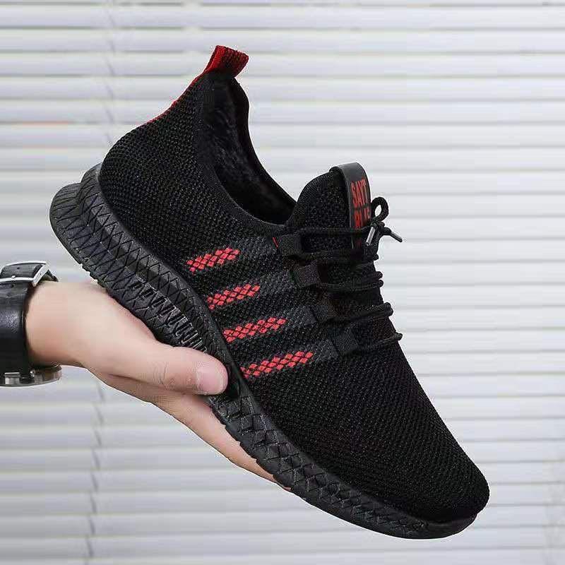 Men's Lightweight Breathable Running Shoes Slip-On Athletic Walking Sneakers Summer