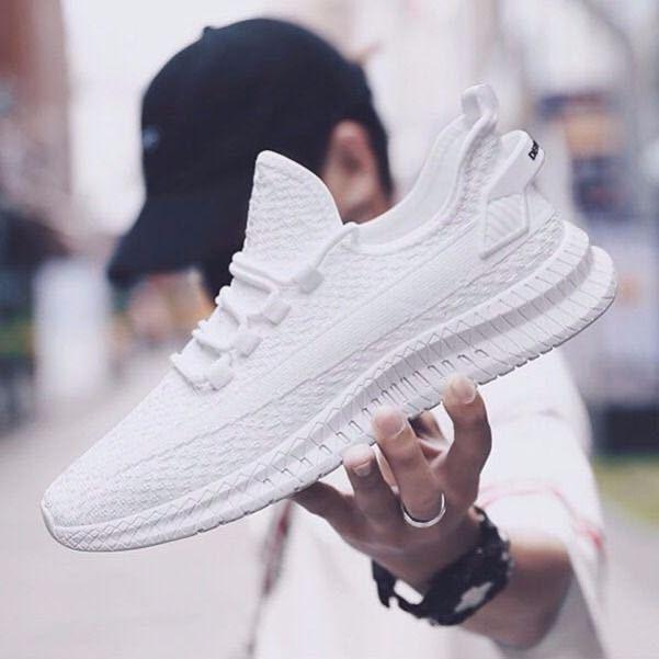 Men's Lightweight Breathable Running Shoes Slip-On Athletic Walking Sneakers Summer