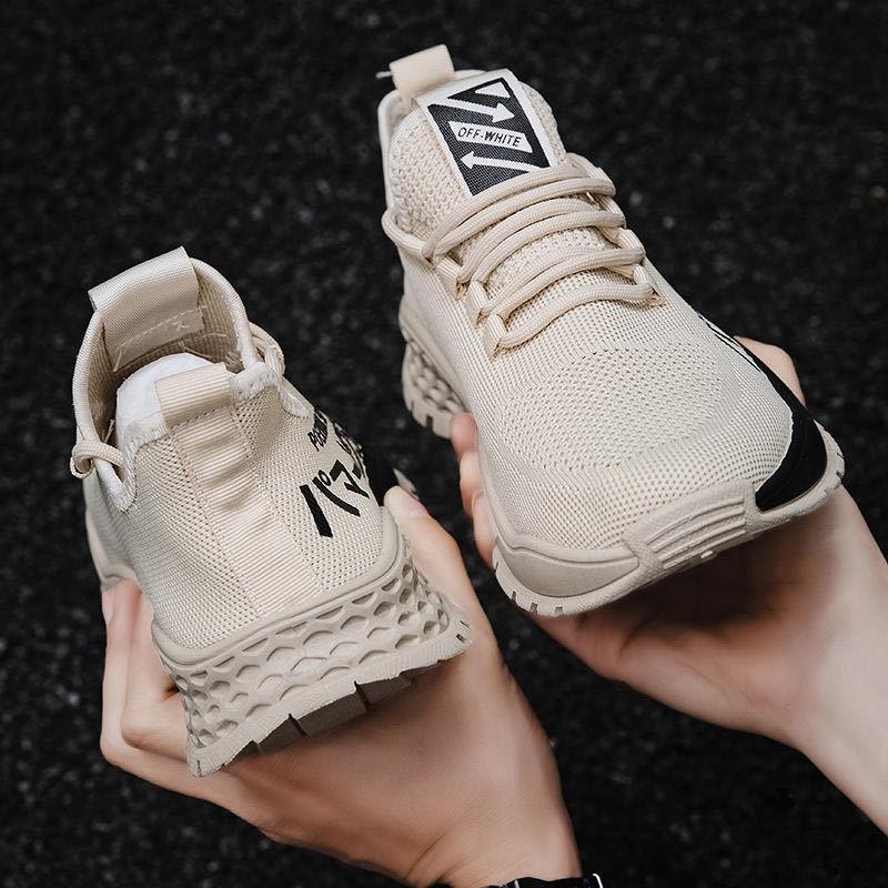Men's Lightweight Breathable Running Shoes Slip-On Athletic Walking Sneakers Summer