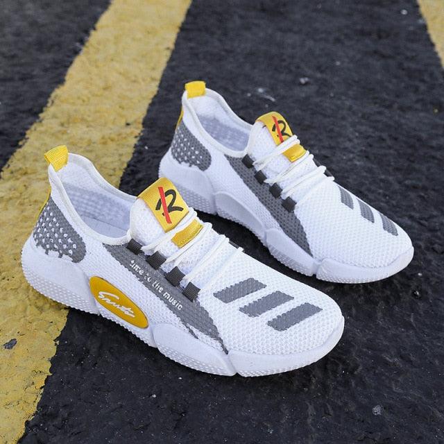 Men's Lightweight Breathable Running Shoes Slip-On Athletic Walking Sneakers Summer