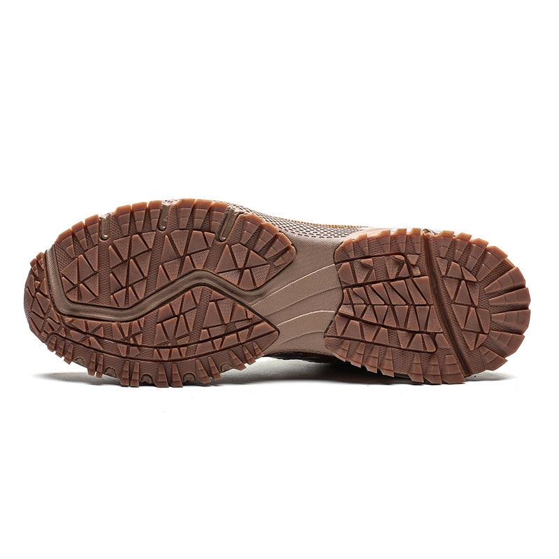 Men's Air Cushion Running Sneakers Breathable Lace-Up Athletic Jogging Shoes