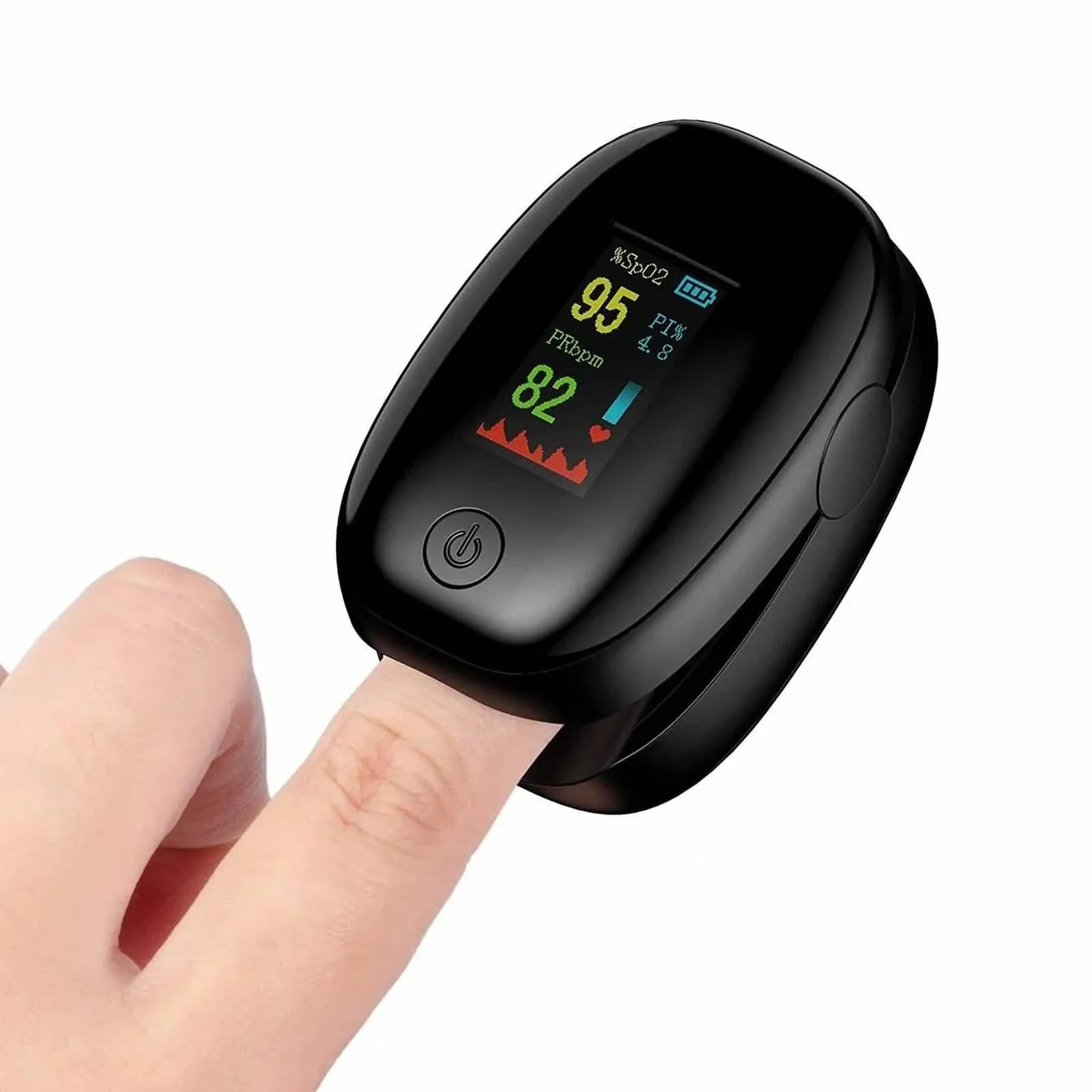 Finger Pulse Oximeter Heart Rate SpO2 Monitor