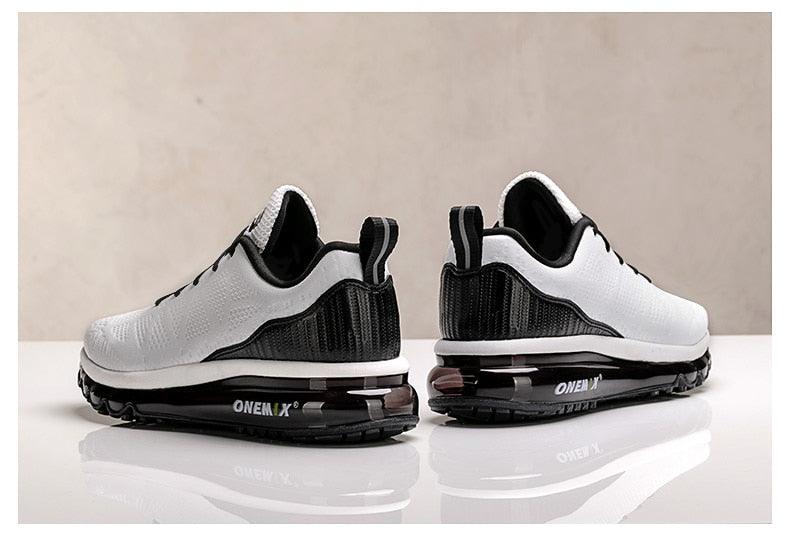 Men's Air Cushion Running Shoes Breathable Walking Tennis Sneakers Lightweight