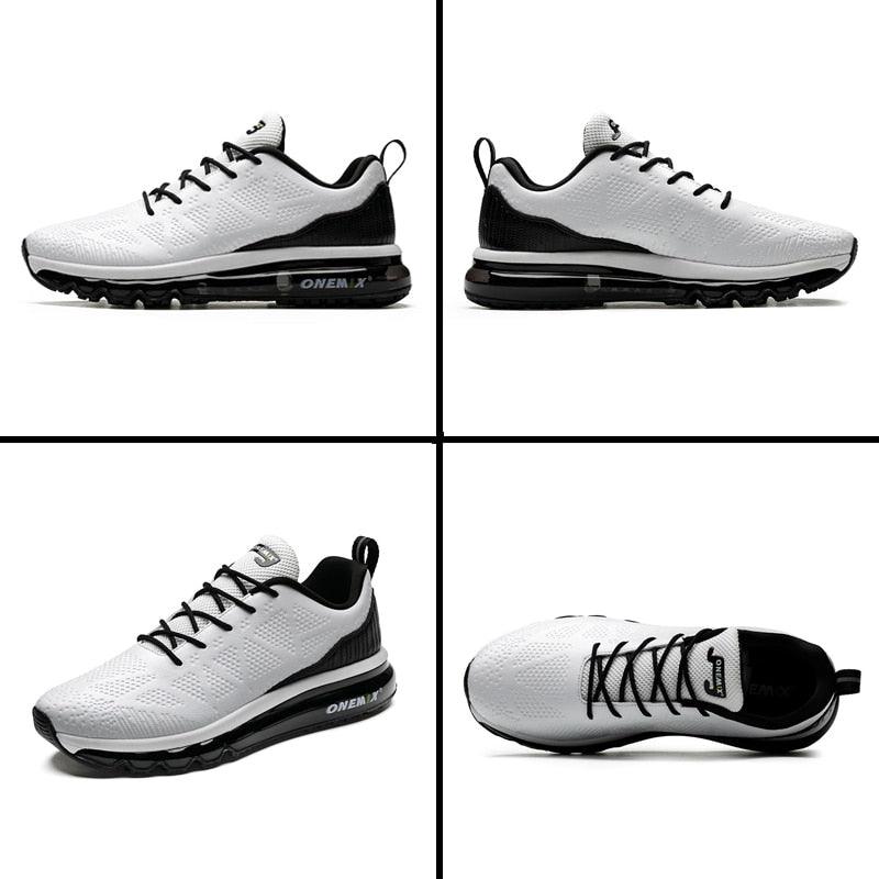 Men's Air Cushion Running Shoes Breathable Walking Tennis Sneakers Lightweight